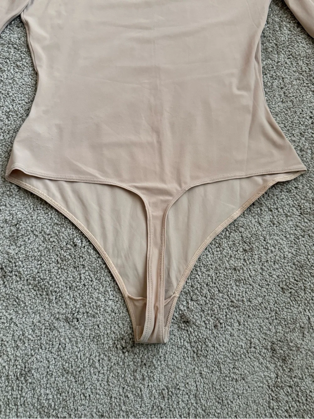 ALIX Long Sleeve Nude Bodysuit